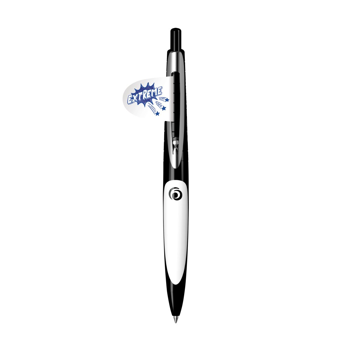 Image of Herlitz 50028269 ballpoint pen Blue Clip-on retractable ballpoint...