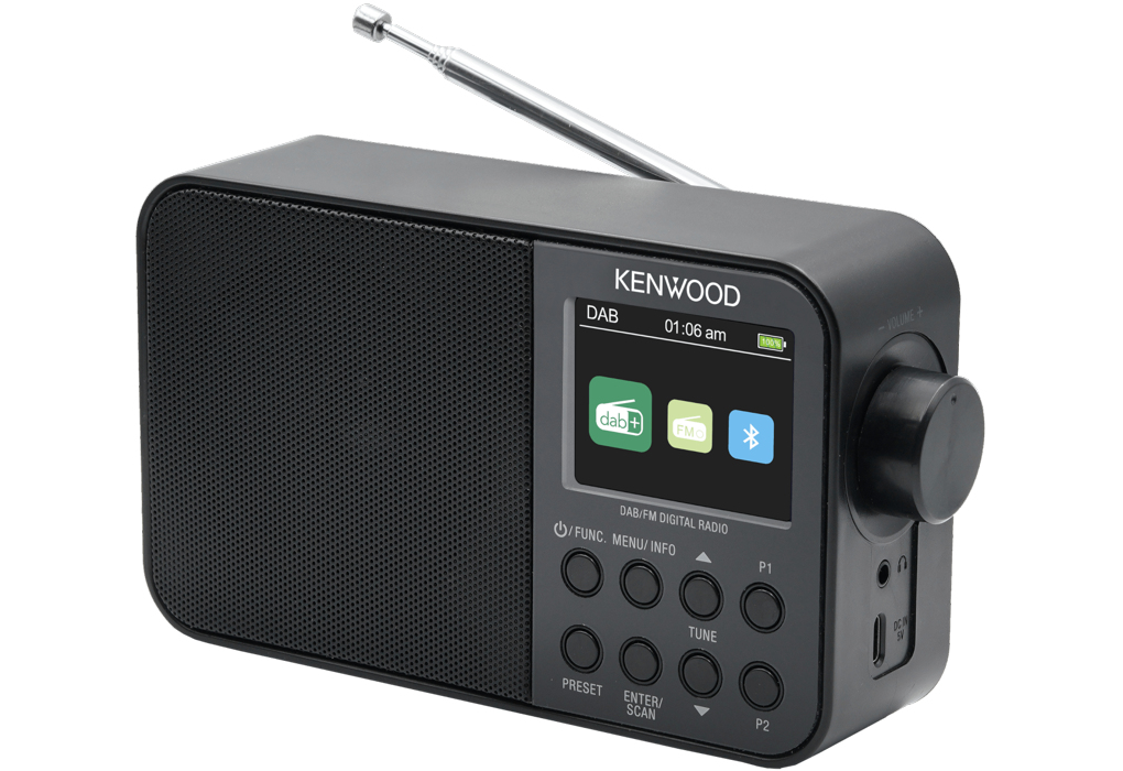 Kenwood CR-M30DAB-B Portable Digital Black
