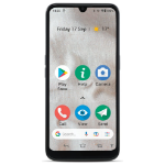 Doro 8100 Plus 15.5 cm (6.1") Single SIM Android 11 Go Edition 4G USB Type-C 2 GB 32 GB 3000 mAh Grey