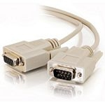 C2G 2m DB9 Cable serial cable Grey