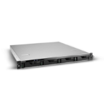 Asustor Lockerstor 4RD NAS Rack (1U) Intel Atom® C3538 8 GB DDR4 Grey