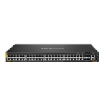 HPE Aruba Networking CX 6200F 48G Class 4 PoE 4SFP 370W TAA Managed L3 Gigabit Ethernet (10/100/1000) Power over Ethernet (PoE) 1U