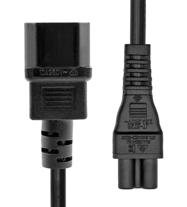 ProXtend C14 to C5 Power Cord Black 2m