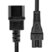 ProXtend C14 to C5 Power Cord Black 2m