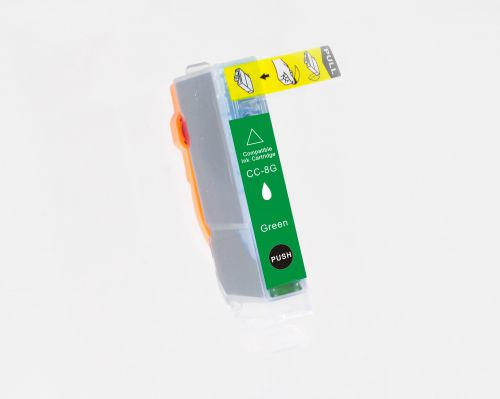 CTS Compatible Canon CLI-8G Green Inkjet