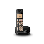 Panasonic KX-TGE110PDB telephone DECT telephone Caller ID Black