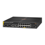 Aruba 6100 12G Class4 PoE 2G/2SFP+ 139W Managed L3 Gigabit Ethernet (10/100/1000) Power over Ethernet (PoE) 1U Zwart