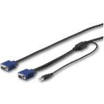 StarTech.com RKCONSUV10 KVM cable Black 118.1" (3 m)