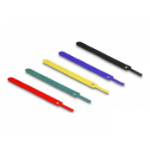 DeLOCK Hook-and-loop cable tie L 150 x W 12 mm coloured Set 10 pieces