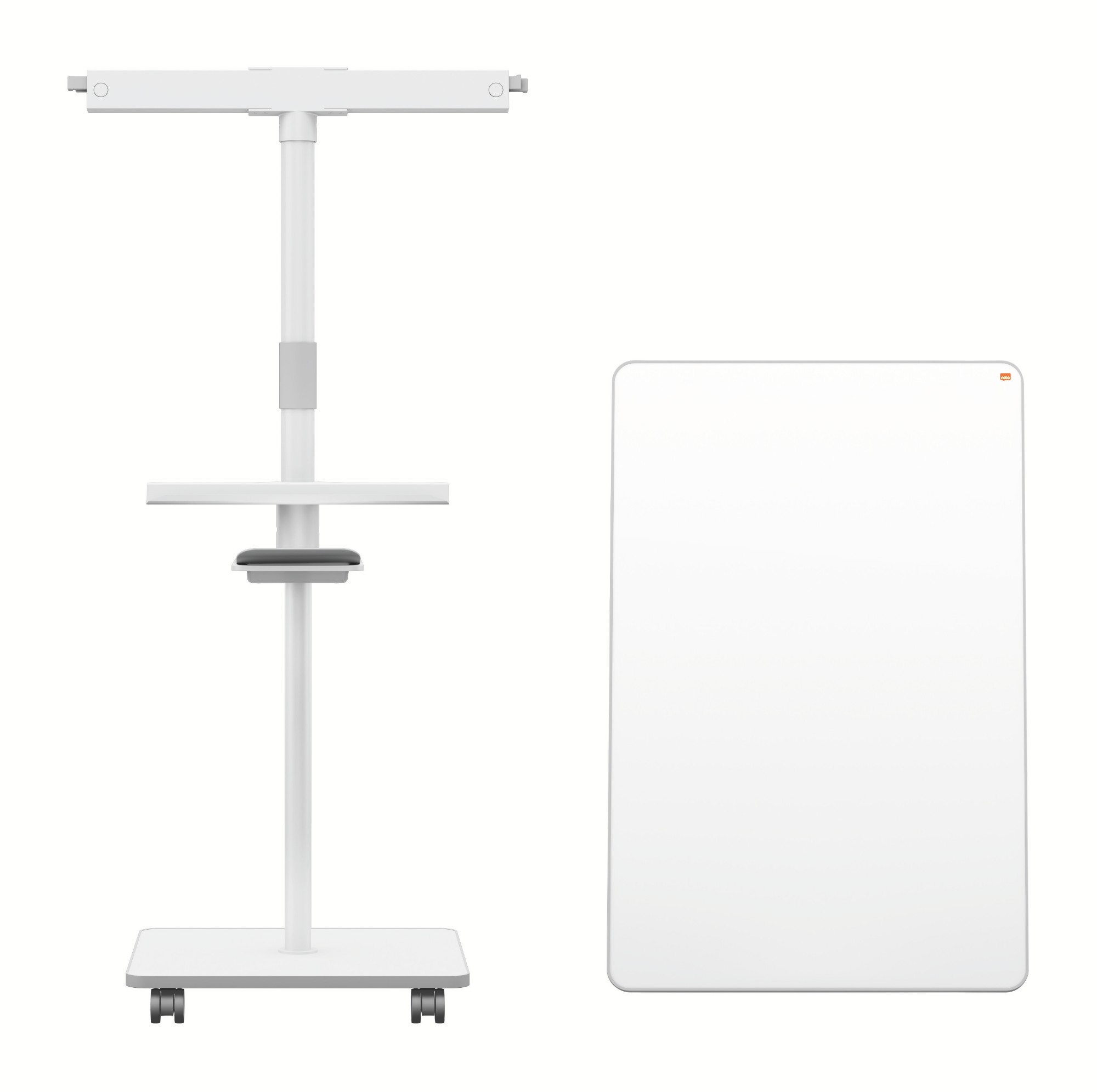 Nobo Move & Meet Mobile Magnetic Flipchart Easel 680x1040mm