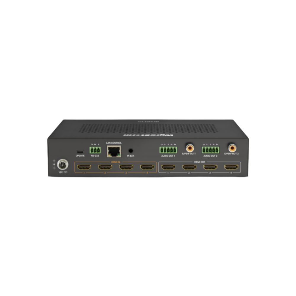 WyreStorm 4K60Hz 4x4 HDMI Matrix. HDR. Seamless Switching. Scaling Out