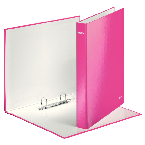 Image of Leitz 42410023 ring binder A4 Rose