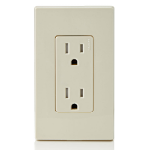Leviton T5325-T socket-outlet NEMA 5-15 Almond
