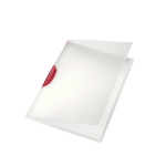 Esselte 41750025 report cover Polycarbonate, Polypropylene (PP) Red, Translucent
