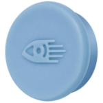 Legamaster magnet 20mm soft blue 10pcs