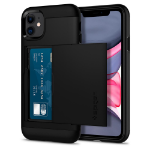 Spigen Slim Armor CS mobile phone case Cover Black