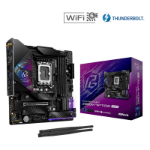 Asrock Z890M RIPTIDE WIFI, Intel Z890, 1851, Micro ATX, 4 DDR5, HDMI, DP, 2 TB4, Wi-Fi 6E, 2.5G LAN, RGB, 3x M.2