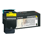 Lexmark C544X2YG Toner yellow, 4K pages ISO/IEC 19798 for Lexmark C 544/546