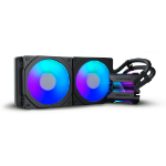 Phanteks Glacier One 280 MPH Processor All-in-one liquid cooler 14 cm Black 1 pc(s)