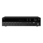 TOA A-3648D audio mixer 4 channels 20 - 20000 Hz