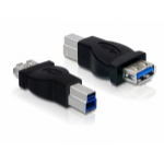 DeLOCK USB 3.0 Adapter USB 3.0-B M USB 3.0-A FM Black