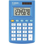 CANON HAND HELD CALCULATOR BLUE