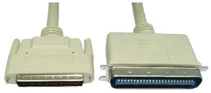 Cables Direct 2m HP68/50C M/M SCSI cable Beige External DB68/HP Centro