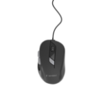 Gembird MUS-6B-01 muis Kantoor Ambidextrous USB Type-A Optisch 1600 DPI
