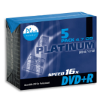 Bestmedia DVD+R 4,7 GB, 5 Pcs.