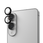 PanzerGlass ® Hoops® Camera Lens Protector Black Samsung S25 Edge Doorzichtige schermbeschermer 1 stuk(s)