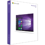 Microsoft Windows 10 Pro Full packaged product (FPP) 1 license(s)