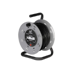 SMJ Electrical 25m 4-Socket 13A Heavy Duty Steel Frame Extension Lead Cable Reel