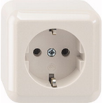 Merten MEG2301-8719 socket-outlet CEE 7/3 White