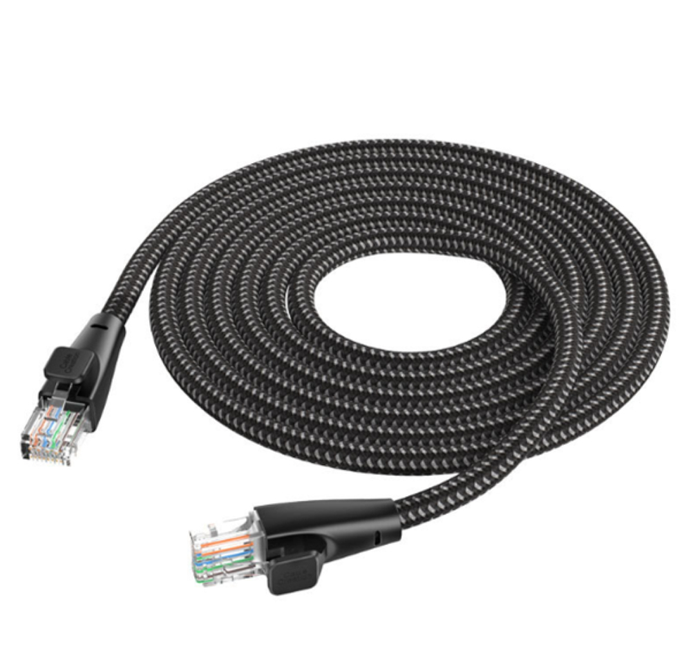 RJ99 RJ45 Ethernet Braided cable 5M (RJ45-04) thumbnail