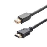 connektgear 2m Mini DisplayPort to HDMI Connector Cable - Male to Male Gold Connectors