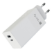 Techly IPW-PD100W-WH mobile device charger Power bank, Smartphone, Tablet, Universal White AC Fast charging Indoor