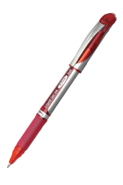 Image of Pentel EnerGel Xm Capped gel pen Red Fine 12 pc(s)