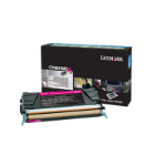 Lexmark C748H1MG Toner cartridge magenta return program, 10K pages ISO/IEC 19798 for Lexmark C 748