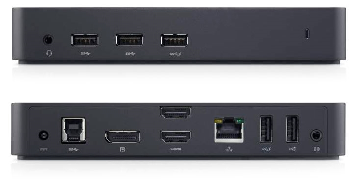 Image of DELL 452-BBOP laptop dock/port replicator Wired USB 3.2 Gen 1 (3.1...