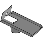 Ergonomic Solutions Plate for Casio bill printer,