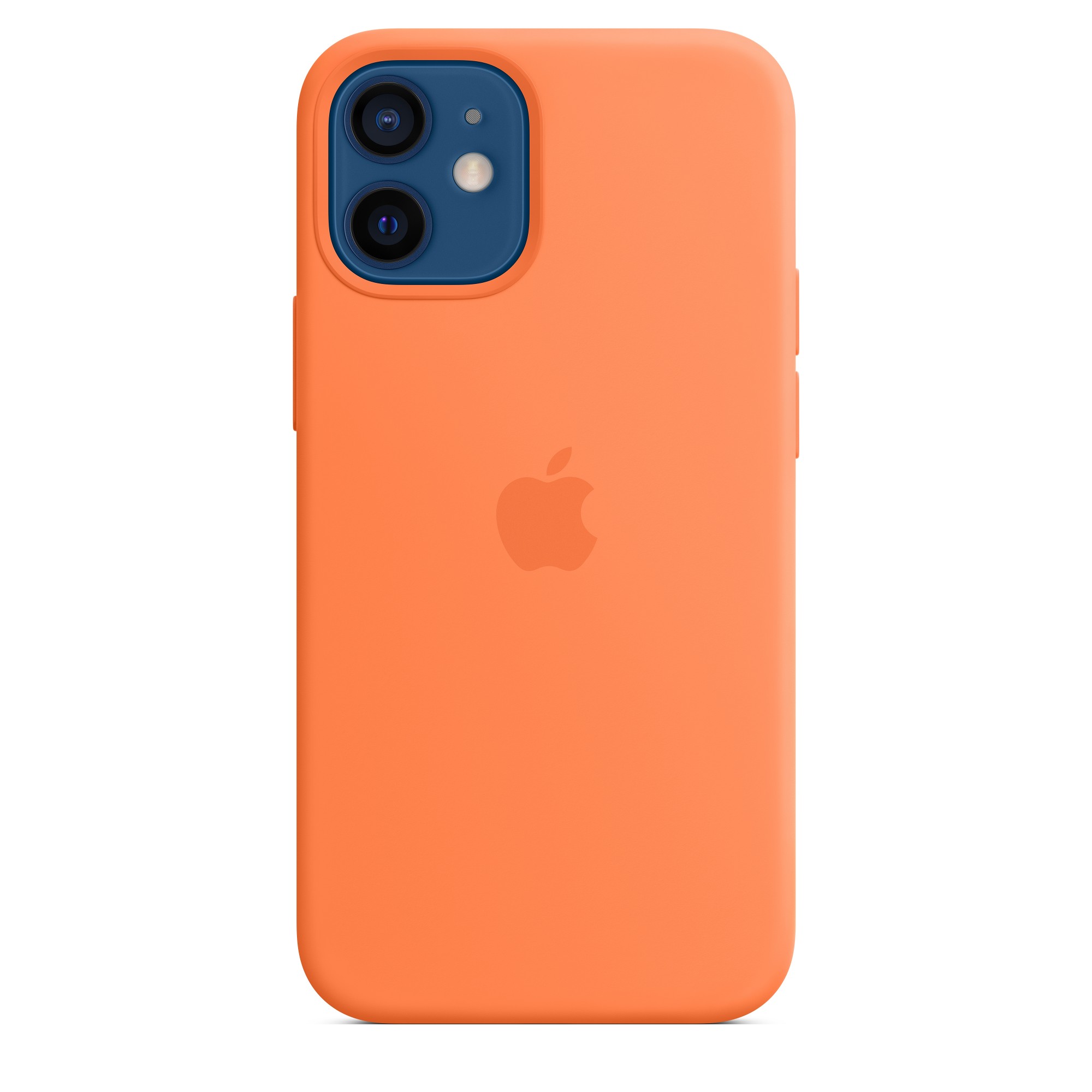 APPLE  iPhone 12 mini Silicone Case with MagSafe - Kumquat