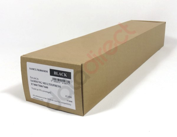 Data Direct Samsung Multixpress X7400 7500 7600 Toner Black 45K