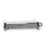 Origin Storage Travel Dock USB-C 4K 10in1 with Dual HDMI and 100w EU AC Adapter