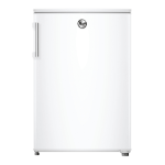 Hoover HOUQS 58EWHK Upright freezer Freestanding 85 L E White