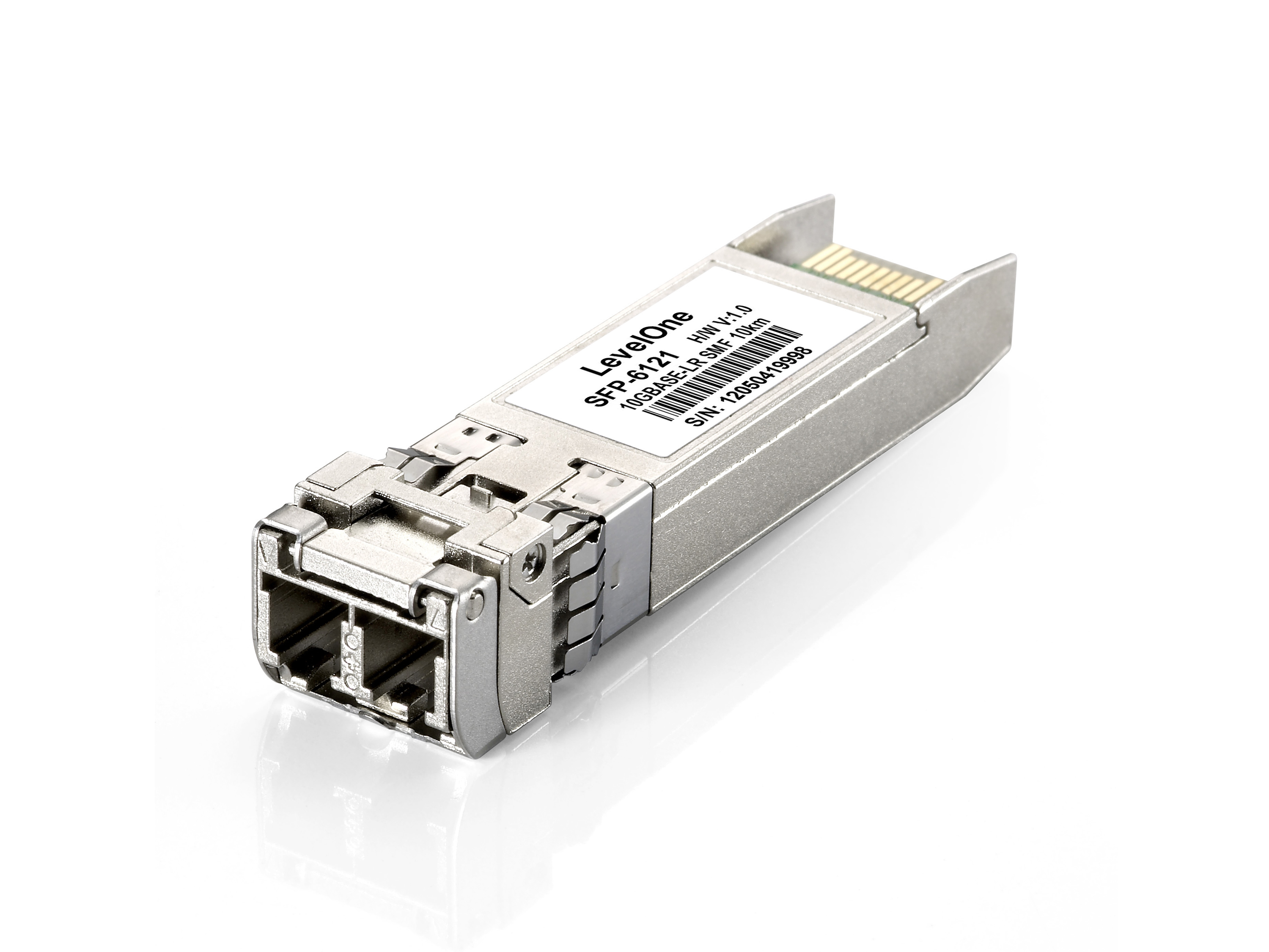 Image of LevelOne 10Gbps Single-mode SFP+ Transceiver, 10km, 1310nm
