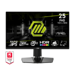 MSI MAG 255PXF computer monitor 62.2 cm (24.5") 1920 x 1080 pixels Full HD Black