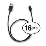 Ergotron 97-800 Lightning-kabel 0,51 m Zwart