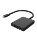 FDL USB TYPE C  TO DUAL DISPLAYPORT ADAPTOR CABLE M/F/F