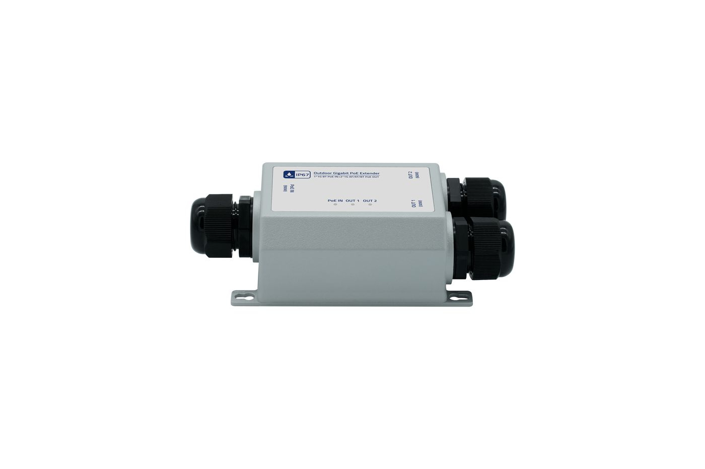 Lanview Grey Lvn-Poe60w-Out-Extender Network Extender