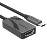 Sabrent DA-CH4K video cable adapter 5.51" (0.14 m) USB Type-C HDMI Gray